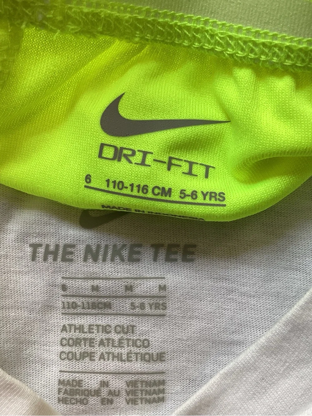 Nike girls cap sleeve & Shorts outfit size 6(NWT) ~PRICE IS FIRM, NO OFFERS~